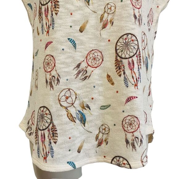 GAZE Dream Catcher Knit Blouse Top - Picture 5 of 9